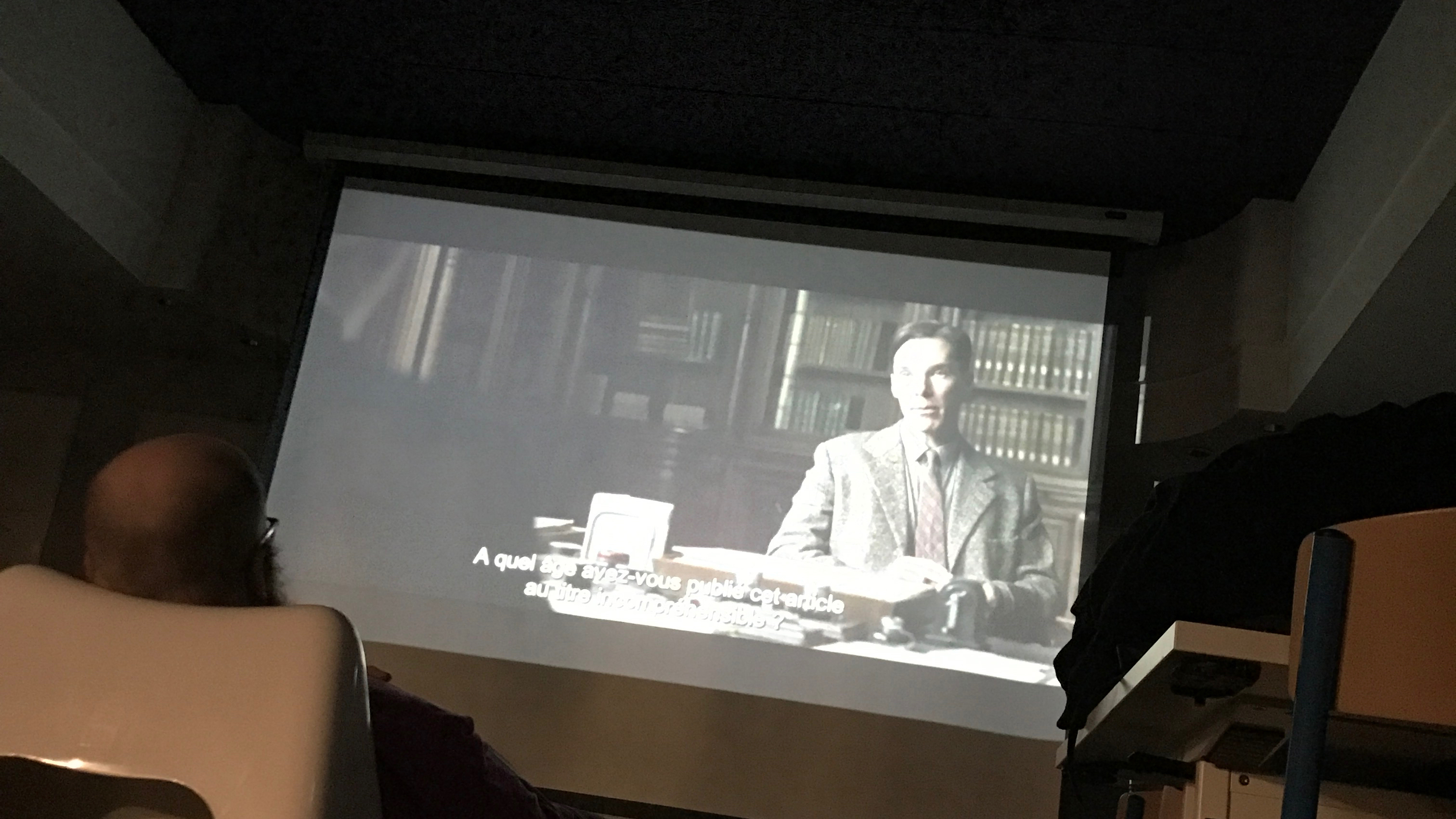 Diffusion The imitation game - E-mma Lille